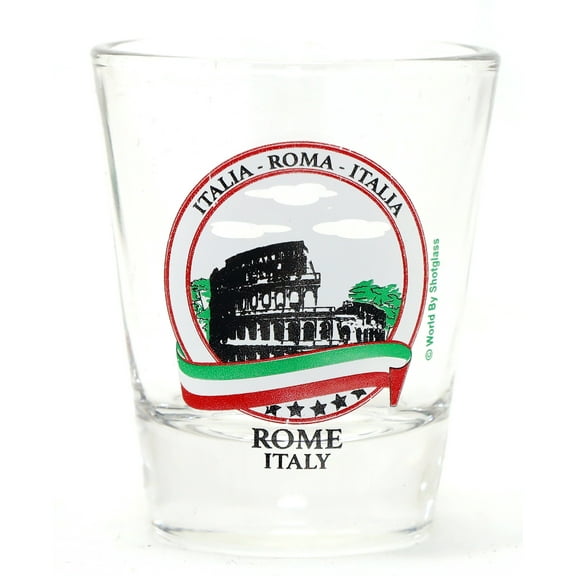 Rome Italy Colosseum Shot Glass