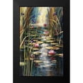 thumbnail image 2 of Heighton, Brent 10x14 Black Modern Framed Museum Art Print Titled - Impressionists Summer, 2 of 5