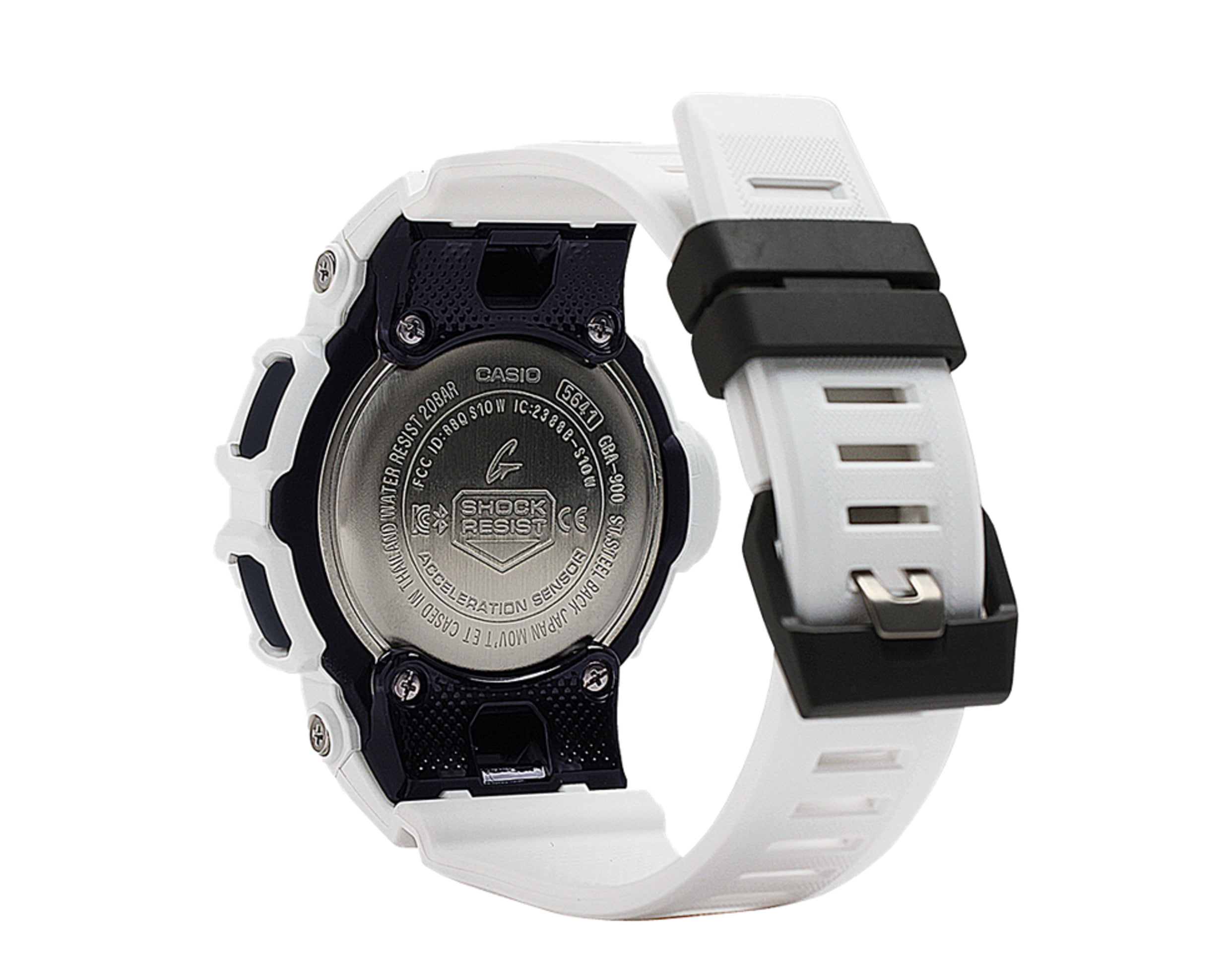Casio G-Shock Bluetooth Analog/Digital White Mens Watch GBA900-7A
