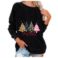 thumbnail image 2 of EGNMCR Sweatshirts à Capuche pour Femmes, Sweatshirts pour Femmes, Hoodie Décontracté à Manches Longues Mode Imprimé Confortable Respirant Col Rond Women Blouse, 2 of 5