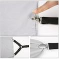 thumbnail image 3 of Attaches de Drap, 2 Pcs Réglables Entrecroisés, 3 of 5