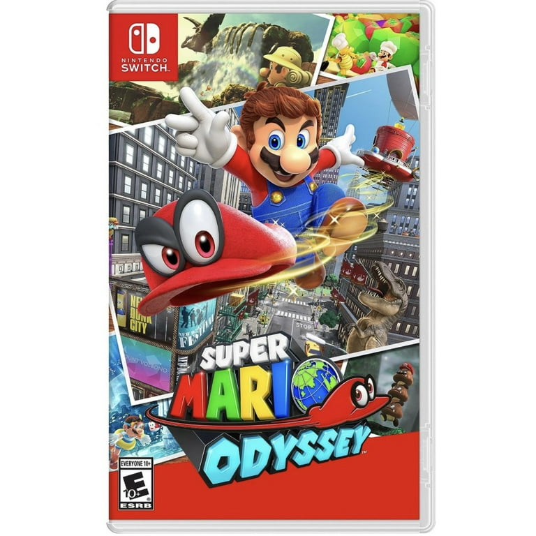 Super mario odyssey nintendo switch case outlet