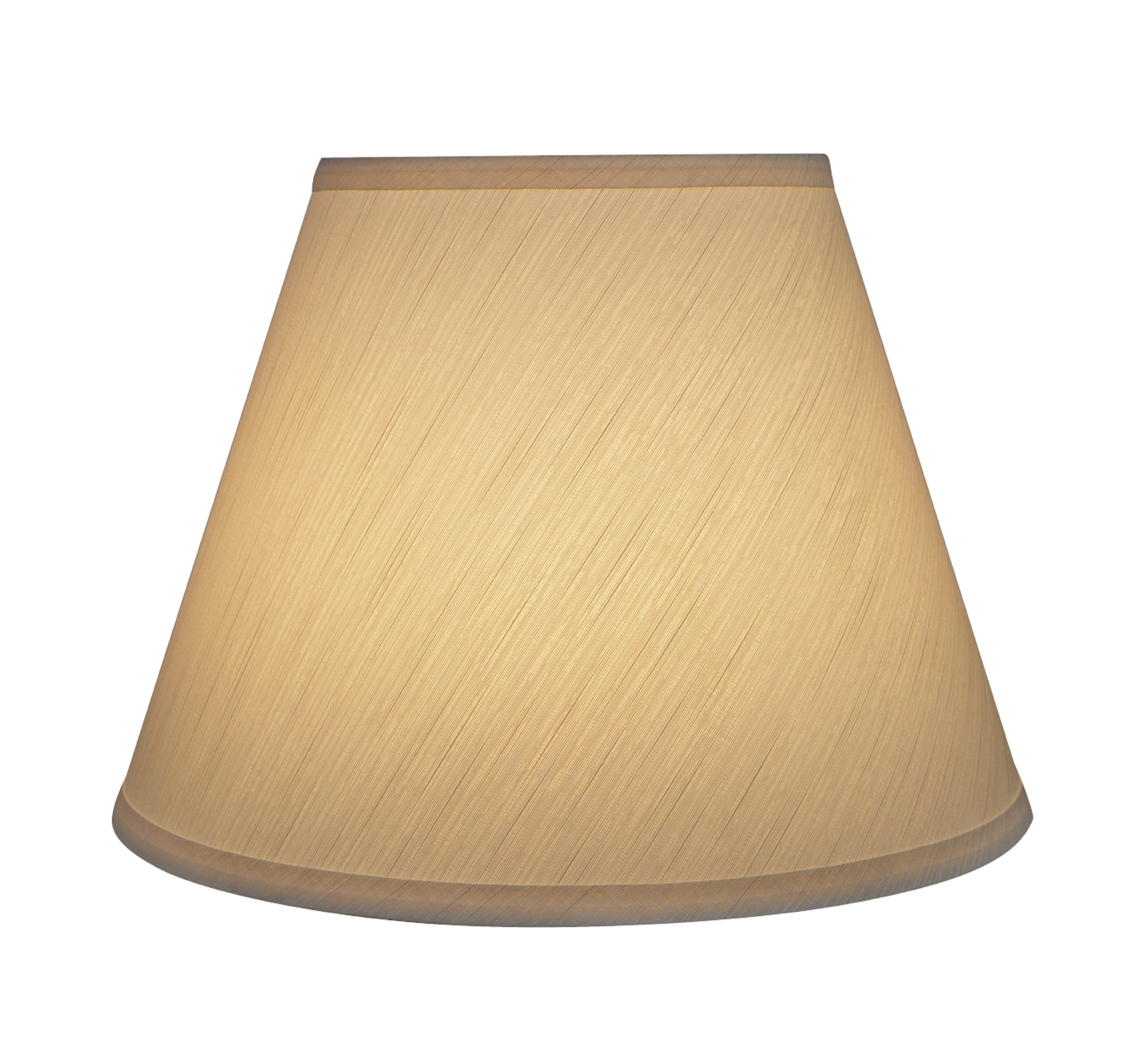 Aspen Creative 32684 Transitional Hardback Empire Shaped Spider Construction Lamp Shade in Eggshell, 13" wide (7" x 13" x 9 1/2")