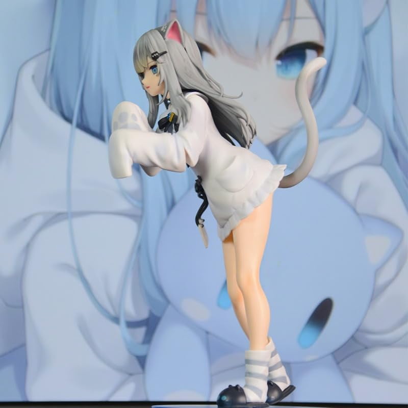 New Pralina Figure, Standing Cute Pralina Anime Figures 23cm/9.1inch PVC Decorations Characters Collectible Souvenirs for Anime Fans Gifts