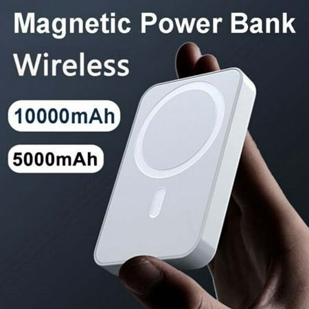 Xingbo Magnetic Power Bank MagSafe Battery Charger for iPhone 8/x/11/12/13/14 Pro 10000mAh White