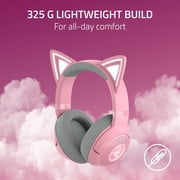Razer Kraken Kitty V2 BT - Headset - full size - Bluetooth - Wireless - Quartz