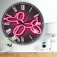 thumbnail image 2 of DesignArt Grande Horloge Murale Chien Ballon, 2 of 2