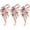 3Pcs Purple, variant on Vintage Crystal Flower Brooch for Women – Dreamy Purple Blue Rhinestone Lapel Pin, Elegant Suit Scarf Dress Accessory Jewelry Gift