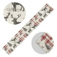 thumbnail image 5 of Yayeee Table Runner 70 inches Long Home Kitchen Dinning Party Decoration, Beige Deer, 5 of 7