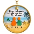 thumbnail image 1 of Hangs Sea Glass Friendship Pendant Handmade Beach for Wall Art, 1 of 2