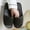 Black, variant on Womens Slides Ribbed EVA Shower Slides Open Toe Non Slip Slide Sandals Bathroom Poolside Beach Home Spa Travel Daily Casual Footwear