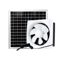 thumbnail image 2 of Extractor solar de aire antirreflujo, ahorro de energía, 40 dB, bajo nivel de ruido, para cocina 8 pulgadas, 2 of 9