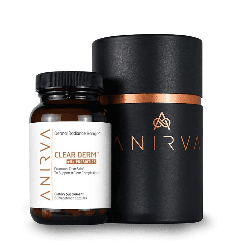 Clear Derm With Probiotics Acne Pills with Zinc for Adults, Acne Pill