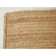 thumbnail image 3 of GRUHUM 4'x6' Natural Fibre Handmade Boho Charm Farmhouse Jute Area Rug Soft Braided Rug for Indoor Outdoor Kitchen Bedroom Living Room Hallways Enterways Rectangle, Natural, 3 of 6