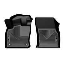 Husky Liners X-act Contour Floor Mats Fit 22-25 Volkswagen Taos Front Row 2p Blk