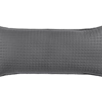 Tin King Size Pillow Case – Grey Quilted | Soft & Durable | Stylish Design for Comfort | 18" x 37"