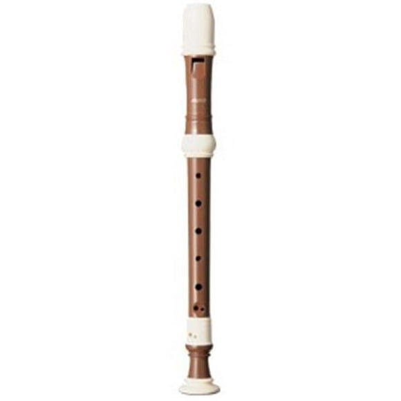 Rhythm Band Instruments A703B Aulos Haka Series Soprano Recorder, Light Brown - 3 Piece