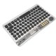 thumbnail image 5 of Teclado inalámbrico Bluetooth retroiluminación colorida Cool 10 pulgadas recargable para teléfono portátil tableta negro, 5 of 5