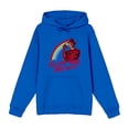 thumbnail image 5 of A Nightmare On Elm Street Follow Your Dreams Adult Blue Long Sleeve Hoodie-Medium, 5 of 7