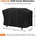 thumbnail image 2 of Grill Cover for Slate 30 inch Griddle, 71inch Outdoor Grill Cover Waterproof for Slate Rust-Resistant Gas Griddle -71" L x 24" W x 40" H, 2 of 6
