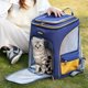 thumbnail image 4 of Oxford Pet Dog Carrier Bag Mochila de viaje portátil de gran capacidad para cachorros al aire libre Tmvgtek Para estrenar, 4 of 9