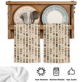 thumbnail image 5 of Abstract Tribal Arrows Kitchen Towels Set of 3, Boho Middle Century Sand Vertical Absorbent Dish Towels for Kitchen, Microfiber Hand Towel, Quick Drying Tea Towel for Cleaning Decorative Dishcloths, 5 of 7