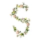 thumbnail image 1 of Guirnalda de flores artificiales de seda, rosas, para decoración de bodas y jardines, plantas colgantes rota, 1 of 9