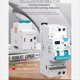 thumbnail image 1 of Disyuntor Inteligente WiFi Tuya, Disyuntor de Corriente Residual con ProteccióN Sobrecorriente y Fugas, 20 A-40 A, 1 of 10