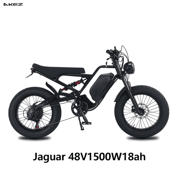 Dyskyn Jaguar Electric Bike for Adults 1500W Motor 48V 18Ah Removable Battery Long Range 26 Inch Commuter E Bike UL2849 Certified