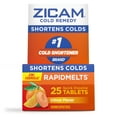 thumbnail image 3 of (2 pack) Zicam Cold Remedy RapidMelts Citrus Flavor Quick Dissolve Tablets, 25 Ct, 3 of 14