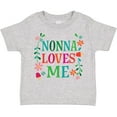 thumbnail image 3 of Inktastic Nonna Loves Me Granddaughter Girls Toddler T-Shirt, 3 of 5