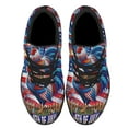 thumbnail image 2 of Rooster Happy 4th Of July Shoes Lightweight Comfortable Running Shoes for Men Women Black Size 6, 2 of 7
