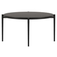 thumbnail image 5 of 32" Black Steel Round Coffee Table, 5 of 8