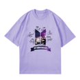 thumbnail image 1 of KPOP BTS 10th Anniversary Camiseta De Algodón Para Hombres Y Mujeres Talla Grande Arte Firma Impresión Suelta Pareja Manga Corta Harajuku Verano Moda Casual Estudiante Camisa Tee, 1 of 4