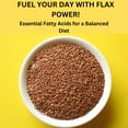 Whole Flax Seeds for Baking & Smoothies High in Fiber, Omega3s