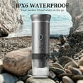 thumbnail image 5 of 5-CUP Portable Coffee Maker Espresso Machine, Travel Camping Coffee Makers, Mini Battery Portable Espresso Self-Heating Car Coffee Maker With Ground Coffee & NS Capsule, 5 of 6