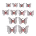 thumbnail image 4 of PVC Refrigerator Magnet Gold Butterfly Magnetic Sticker for Decoration 12Pcs, 4 of 5