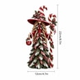 thumbnail image 2 of Christmas Forest Witch Resin Tabletop Figurine, Snowy Pine Tree Dress Witch Statue with Staff, Winter Holiday Mantel Shelf Decor for Home Party 1PC, 2 of 5