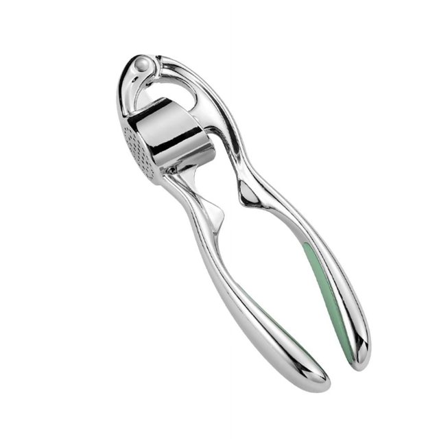 SDNall Stainless Steel Garlic Press Crusher Squeezer Masher Home Kitchen Mincer Tool