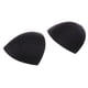 thumbnail image 4 of Almohadillas triangulares negras para mujer Hugo Sujetador de inserción 3 pares, 4 of 10