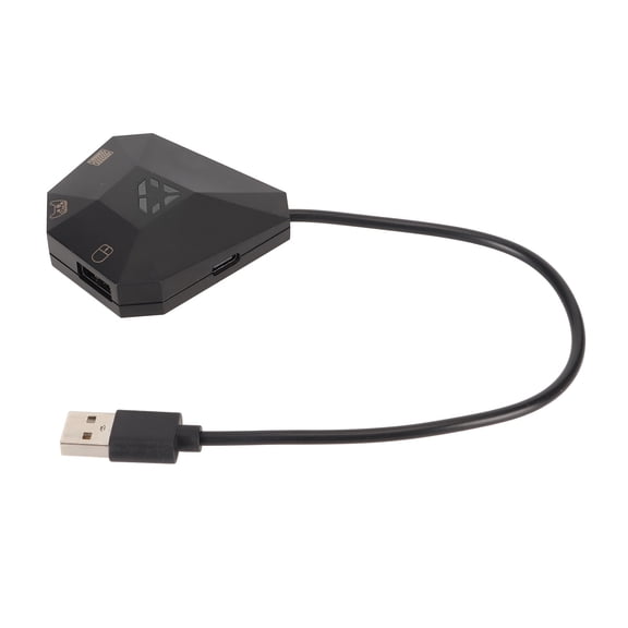 Adaptador de teclado y ratón para Switch, convertidor de teclado y ratón Plug and Play para PS4 para Xbox One para PS3 para Box 360