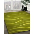 thumbnail image 3 of Ahgly Company Machine Washable Indoor Rectangle Transitional Olive Green Area Rugs, 5' x 7', 3 of 7