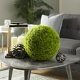 thumbnail image 3 of 15" Round Topiary Artificial Foliage Ball, by DecMode, 3 of 11