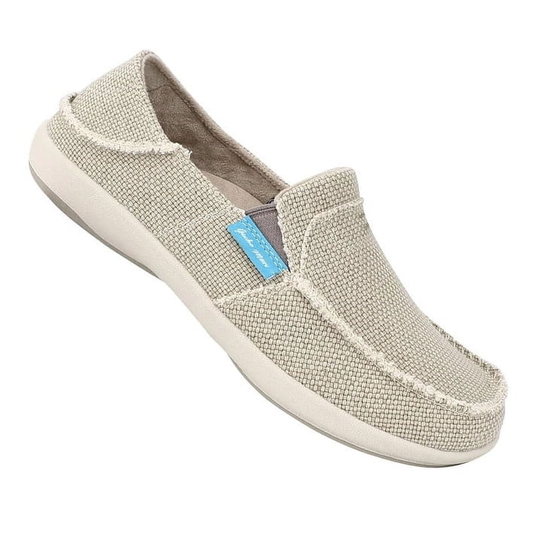 Women Plantar Fasciitis Canvas Loafer Shoes by Geckoman with  display picture 3