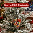 thumbnail image 2 of 2026 Christmas Bulb Gift Jar, Large Clear Fillable Light Bulb Ornaments with Screw-Off Lid, Jumbo Plastic Hanging Candy Containers for DIY Crafts, Xmas Tree Decor, Cards & Party Favors 9PC, 2 of 7