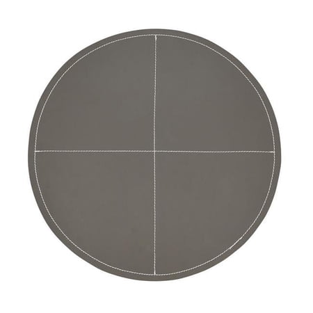 Saro Lifestyle Faux Leather Luxe Placemat (Set of 4)