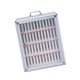 thumbnail image 5 of Gabinete de almacenamiento para teléfonos inteligentes, organizador de almacenamiento con puerta transparente y asa, caja de almacenamiento móvil para 48 ranuras, 5 of 9