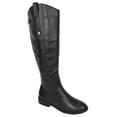 thumbnail image 2 of Bizarre Black City Classified Women Flat Buckled Riding Boots Zipper Knee High 10, 2 of 3