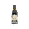 thumbnail image 4 of StarTech.com 10ft CAT6A Ethernet Cable, 10 Gigabit Shielded Snagless RJ45 100W PoE Patch Cord, CAT 6A 10GbE STP Network Cable w/Strain Relief, Black, Fluke Tested/UL Certified Wiring/TIA - Category 6A - 26AWG (C6ASPAT10BK) - Patch cable - RJ-45 (M) to RJ-45 (M) - 10 ft - STP - CAT 6a - molded, snagless - black - for P/N: SFP10GBTST, 4 of 4