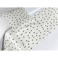 thumbnail image 3 of Abstract Bed Runner Set, Contemporary Minimal Oval Look Dots Like Pattern on Plain Background, Decorative Bedding Scarf & a Pillow Sham for Hotels Homes, Twin, Charcoal Grey Coconut, by Ambesonne, 3 of 3